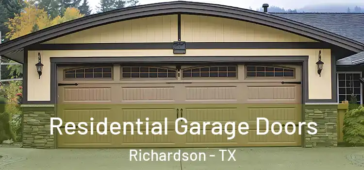  Residential Garage Doors Richardson - TX